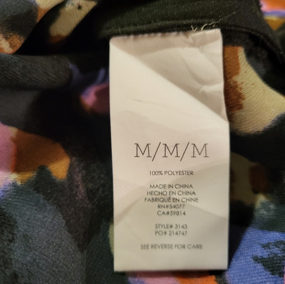 CAbi 3143 Sabine Watercolor Sheer Blouse - Picture 9 of 10